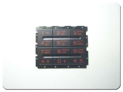 Teclado Numérico Samsung F110 Rojo