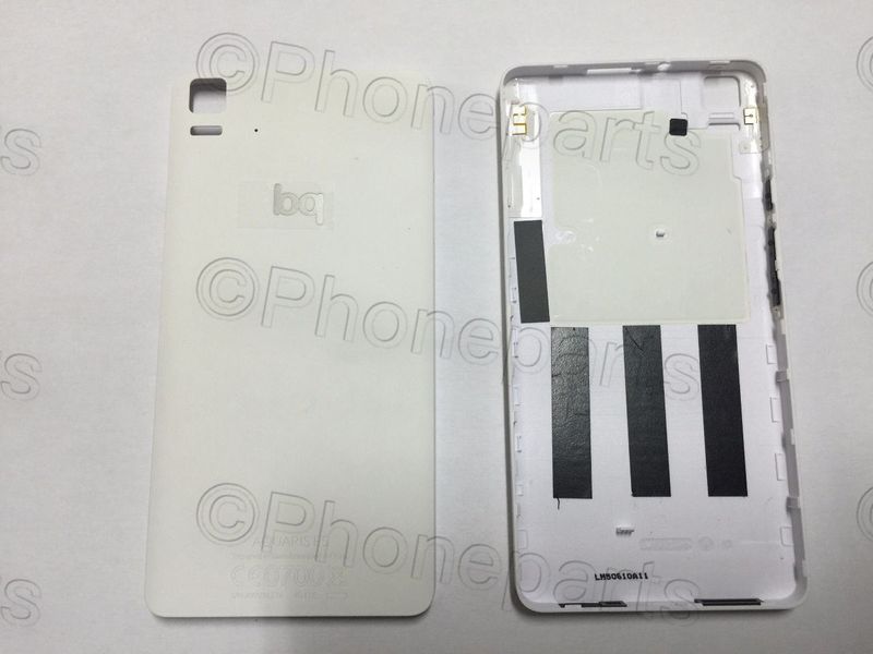 Carcasa Trasera Tapa Batería BQ Aquaris E5 4G Blanco, compatible con E5s