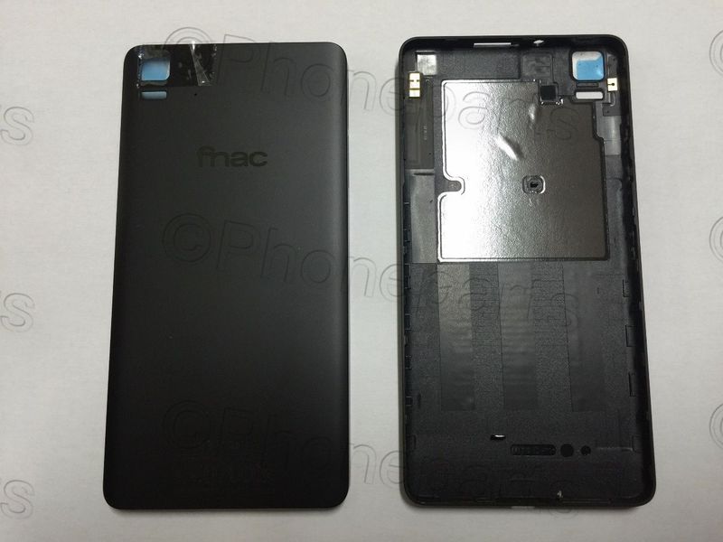 Carcasa Trasera Tapa Batería BQ Aquaris E5 4G Negro, compatible con E5s