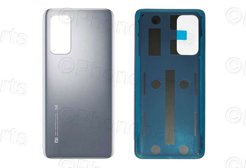 Tapa Batería Compatible Xiaomi Mi 10T / Mi 10T PRO Plata