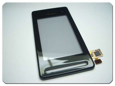 Carcasa Frontal con Digitalizador / Pantalla Táctil LG KF900 Neg