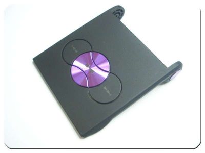 Tapa Solapa Sony-Ericsson W350 Negra / Lila