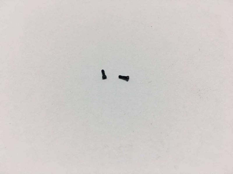 Tornillos Tapa Apple Iphone7 / 7 Plus Negro (unidad)