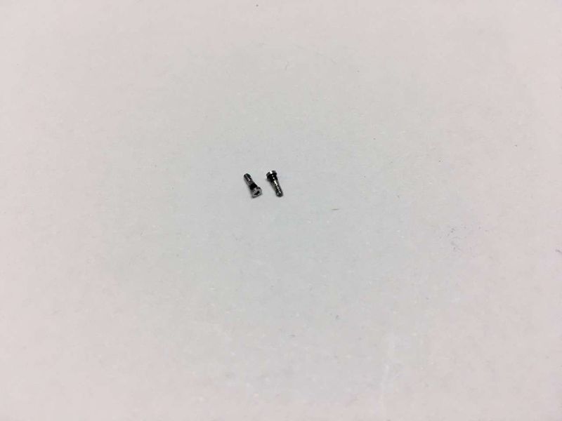 Tornillos Tapa Apple Iphone7 / 7 Plus Plata (unidad)