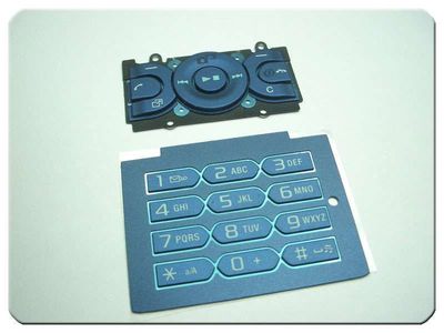 Teclado Numérico Funcional Sony-Ericsson W595 Azul
