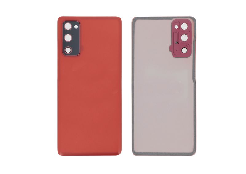 Tapa Batería Compatible Roja Samsung Galaxy S20 FE/S20 FE 5G (Sin logotipo)