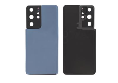 Tapa Batería Compatible Azul Noche Samsung Galaxy S21 Ultra 5G (Sin logotipo)