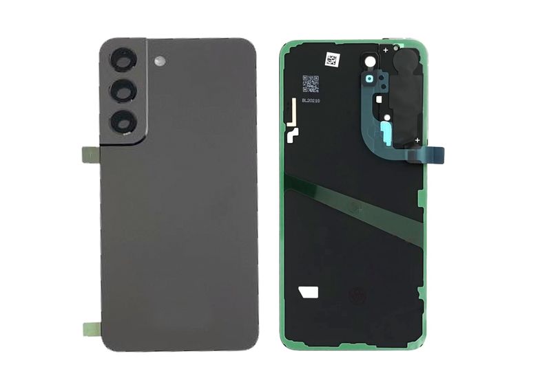 Tapa Batería Compatible Gris Samsung Galaxy S22 (Sin logotipo)