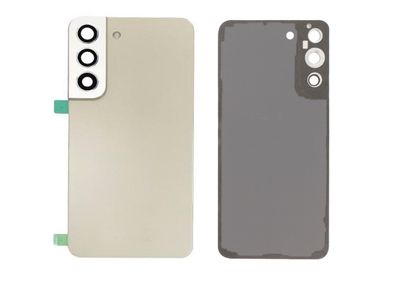 Tapa Batería Compatible Crema Samsung Galaxy S22 Plus (Sin logotipo)