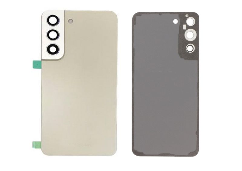 Tapa Batería Compatible Crema Samsung Galaxy S22 Plus (Sin logotipo)