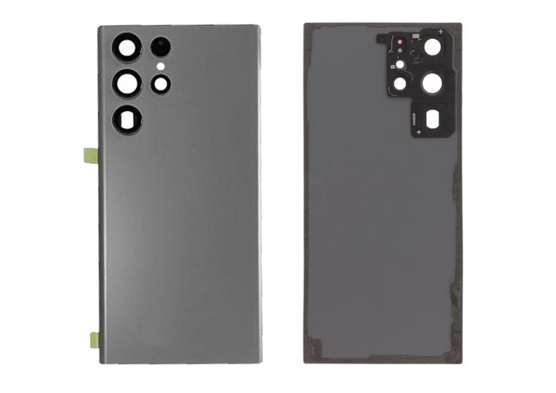 Tapa de batería Grafito Samsung Galaxy S22 Ultra (sin logotipo)