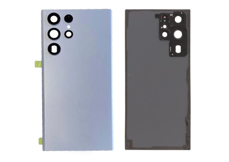 Tapa de batería Azul Cielo Samsung Galaxy S22 Ultra (sin logotipo)