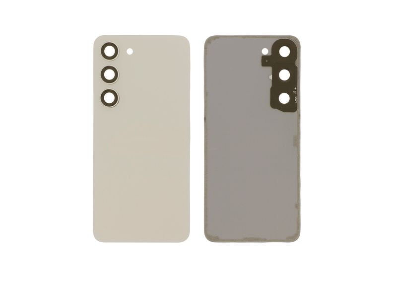 Tapa Batería Crema Samsung Galaxy S23 (Sin logotipo)
