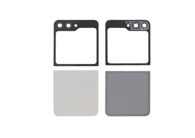 Tapa Batería Crema Samsung Galaxy Z Flip5 (sin logotipo)