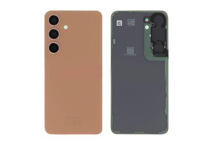 Tapa Batería Compatible Naranja Samsung Galaxy S24 Plus (Sin logotipo)