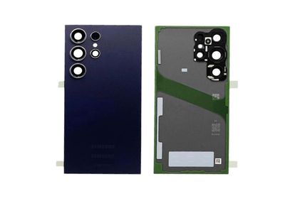 Tapa Batería Compatible Violeta Titanio Samsung Galaxy S24 Ultra (Sin logotipo)