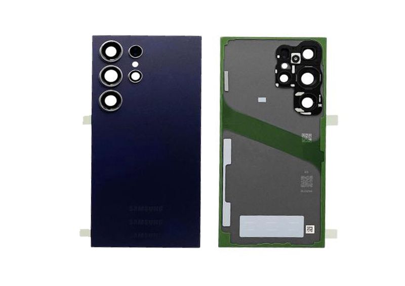 Tapa Batería Compatible Violeta Titanio Samsung Galaxy S24 Ultra (Sin logotipo)