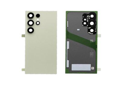 Tapa Batería Compatible Verde Titanio Samsung Galaxy S24 Ultra (Sin logotipo)