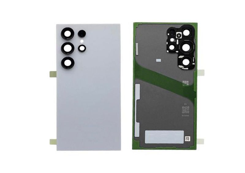 Tapa Batería Compatible Azul Titanio Samsung Galaxy S24 Ultra (Sin logotipo)