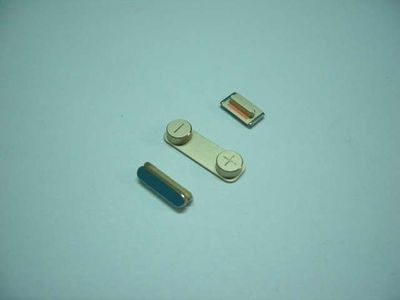 Botón Volumen Encendido y Mute Apple iPhone 5S Dorada