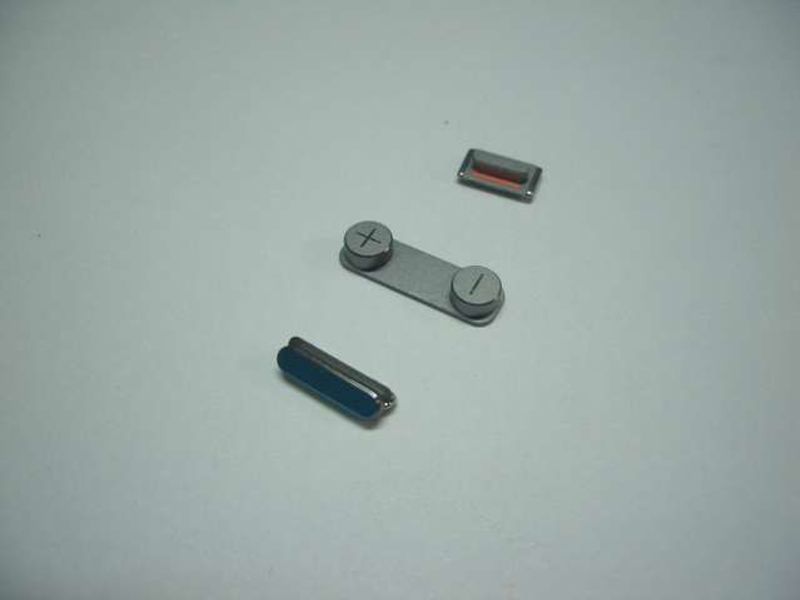 Botón Volumen Encendido y Mute Apple iPhone 5S Negra