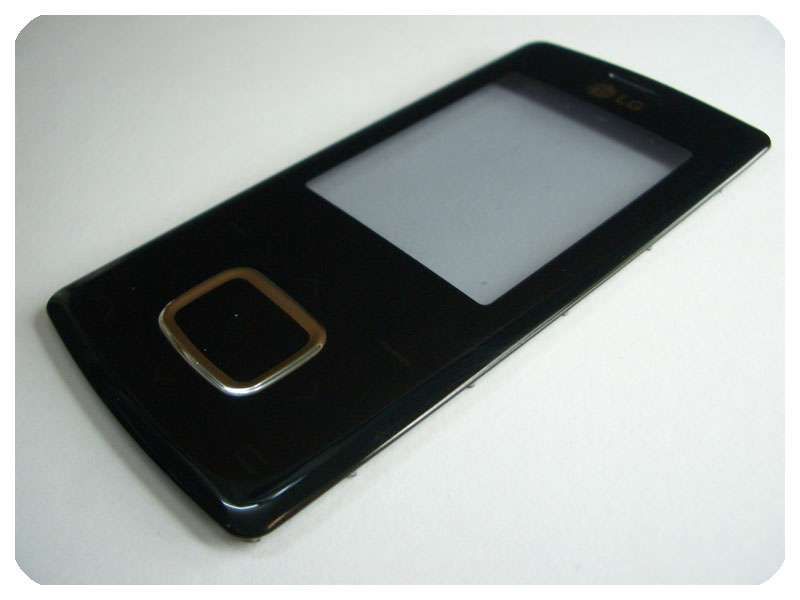 Carcasa Frontal Ventana LG KG800 Negra